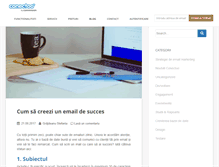 Tablet Screenshot of blog.conectoo.ro
